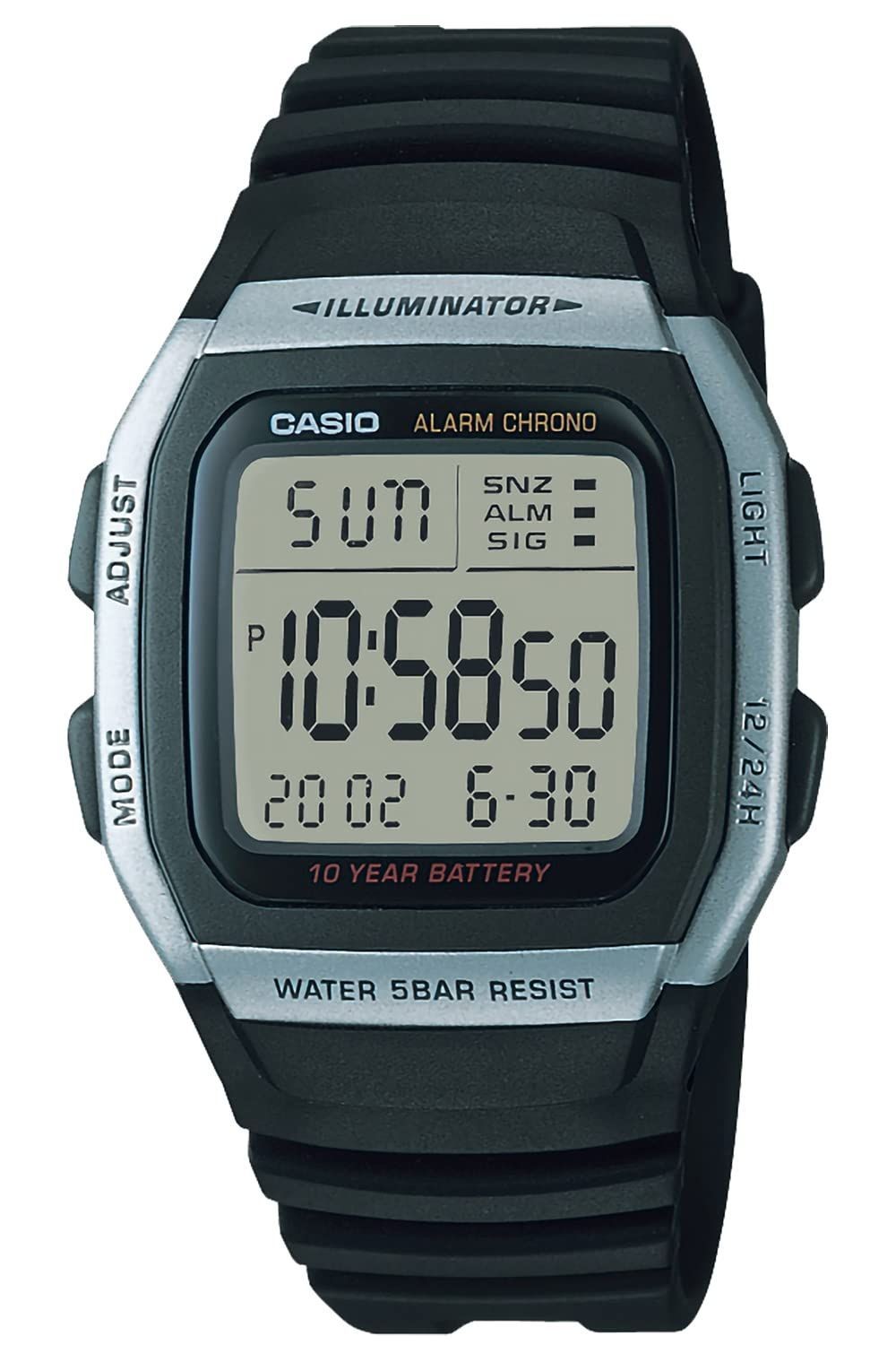 CASIO Watch CASIO Collection W 96H 1AJH Men’s Black from Japan