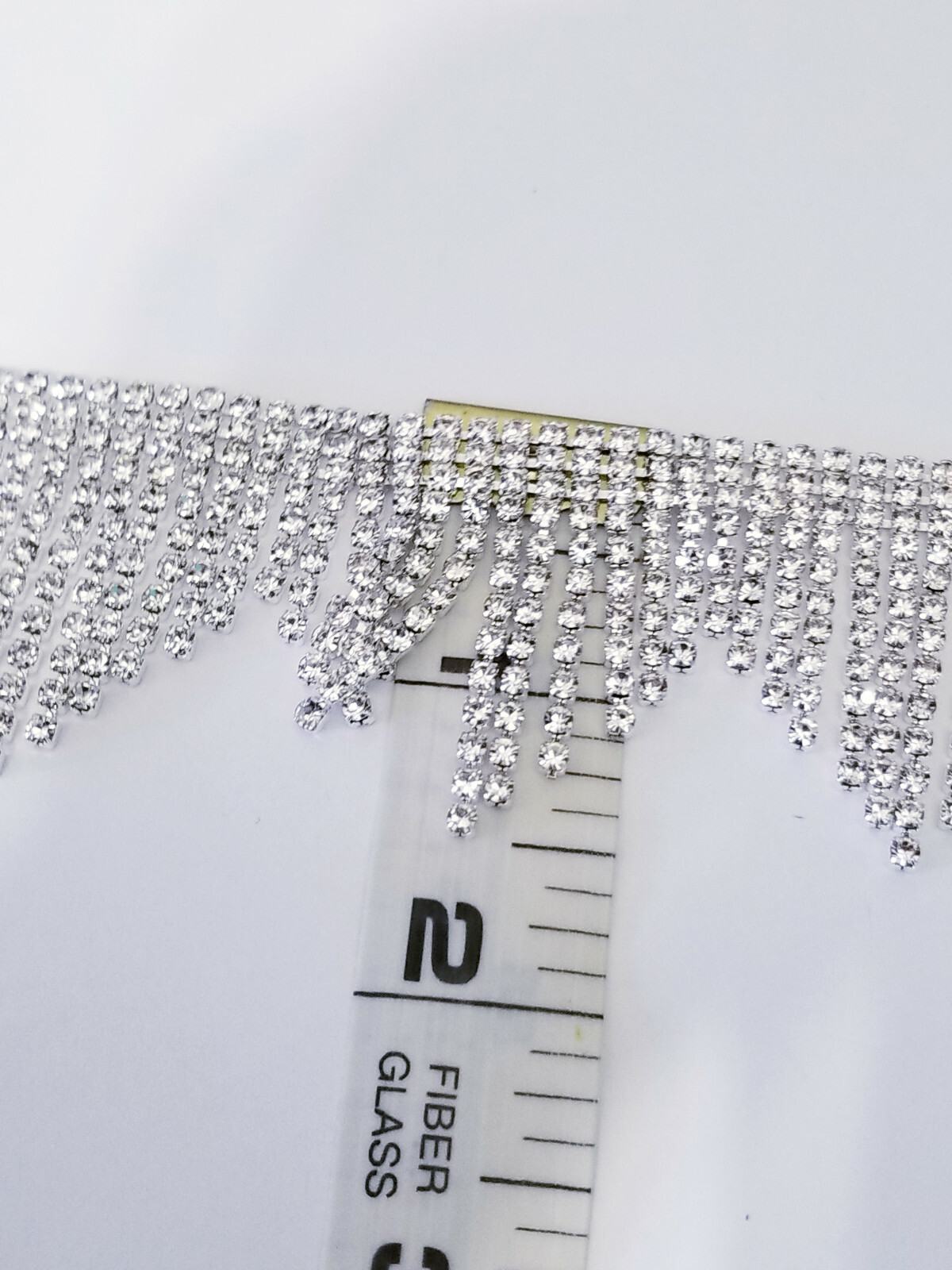 Rhinestone Anklet Bracelet Austrian Crystal Stage Beach Body Jewelry Silver 1x