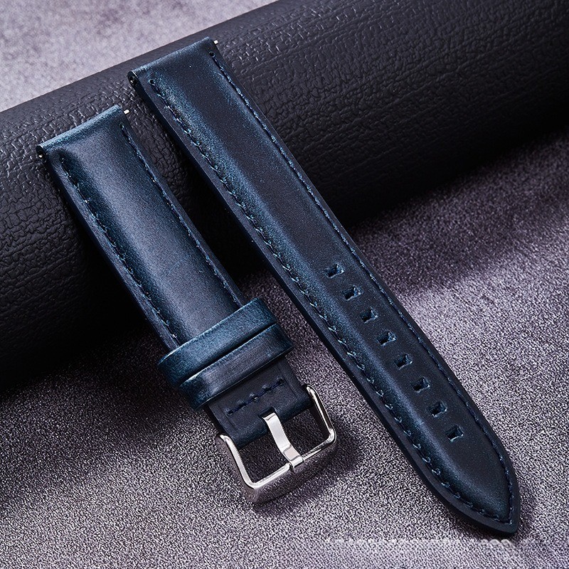 Quality Genuine Leather Watch Strap Fashionable Universal Band 18 20 22 24 26mm