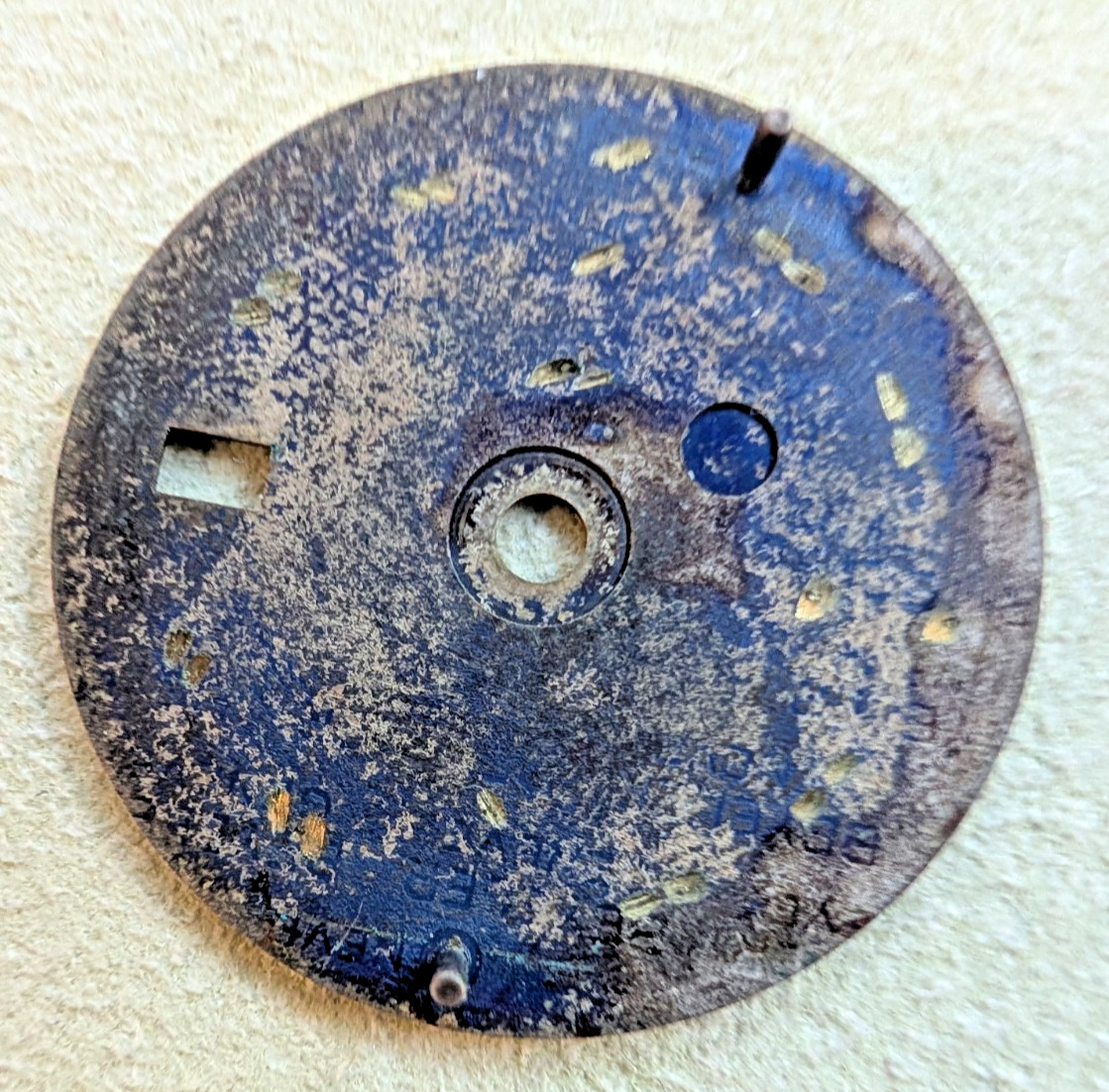 VINTAGE ROLEX “ROOT BEER” NON QUICKSET NIPPLE DIAL.