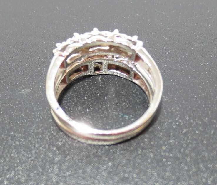 14K WG ROUND DIAMOND BRIDAL SET .25 tcw SZ 5 (A18305-1, 4.90 grams)