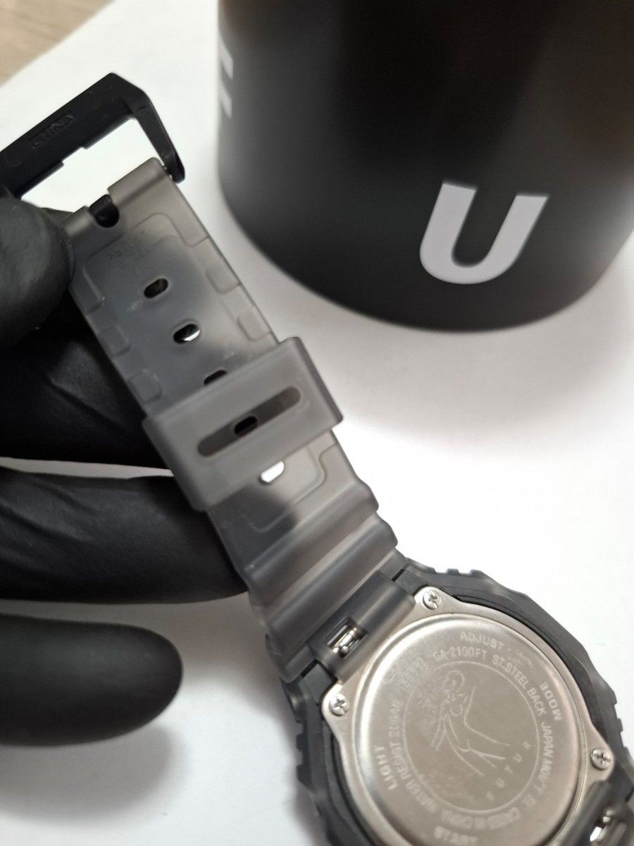 Used Watch G SHOCK GA 2100FT 8AJR FUTUR Collaboration Model with and Outer Box W