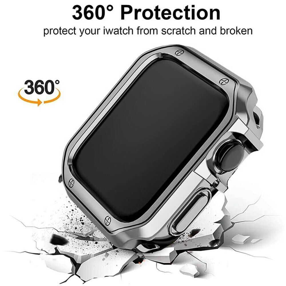 Stainless Steel Band Strap+TPU Case For Apple Watch Series 11 10 9 8 7 6 Ultra 3