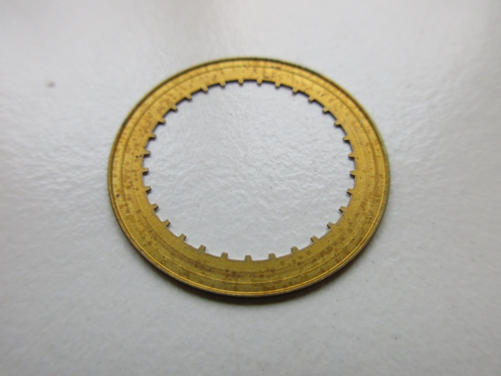 ETA 11½”‘ cal. 2784 Silver DATE disk pos. at 3 Swiss watch movement part