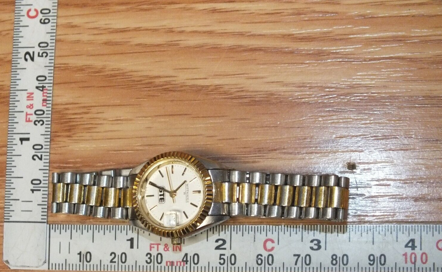 Vintage Wittnauer GTE General Telephone Electronics Employee Gift Wrist Watch