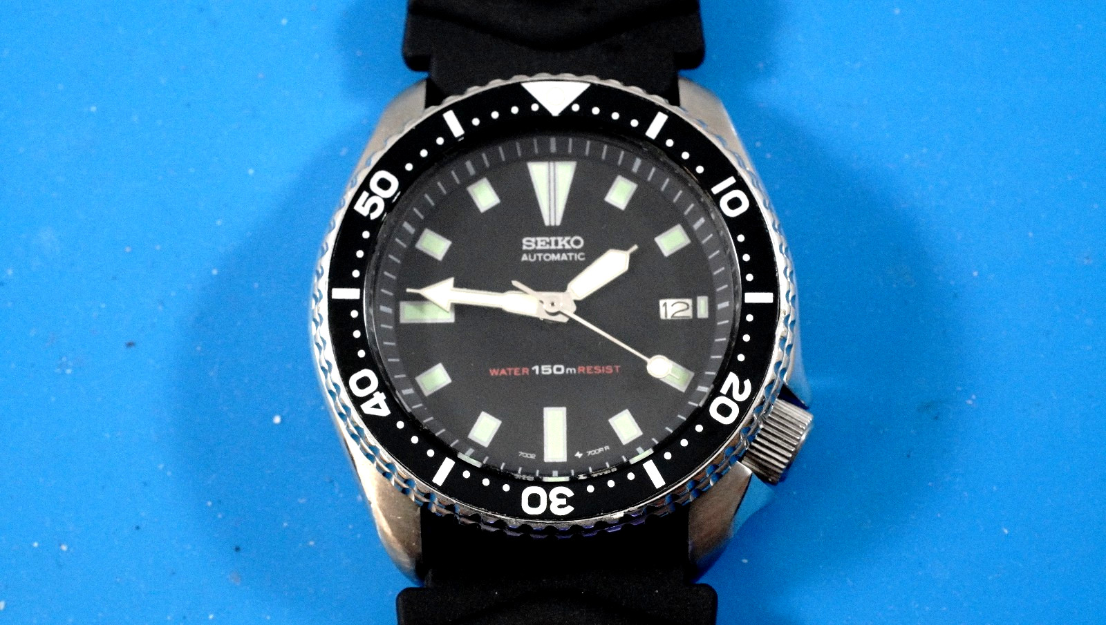 Serviced Seiko SCUBA DIVER’s 150m Automatic Vintage ’94 Men’s Watch 7002-7000