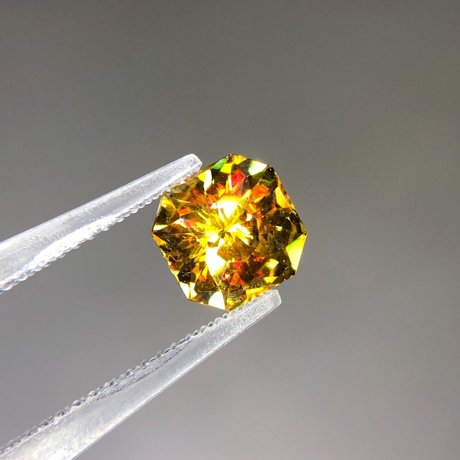 1.70 Carat Natural Full Fire Sphene Titanite | Step Cut Gemstone | For Jewelry