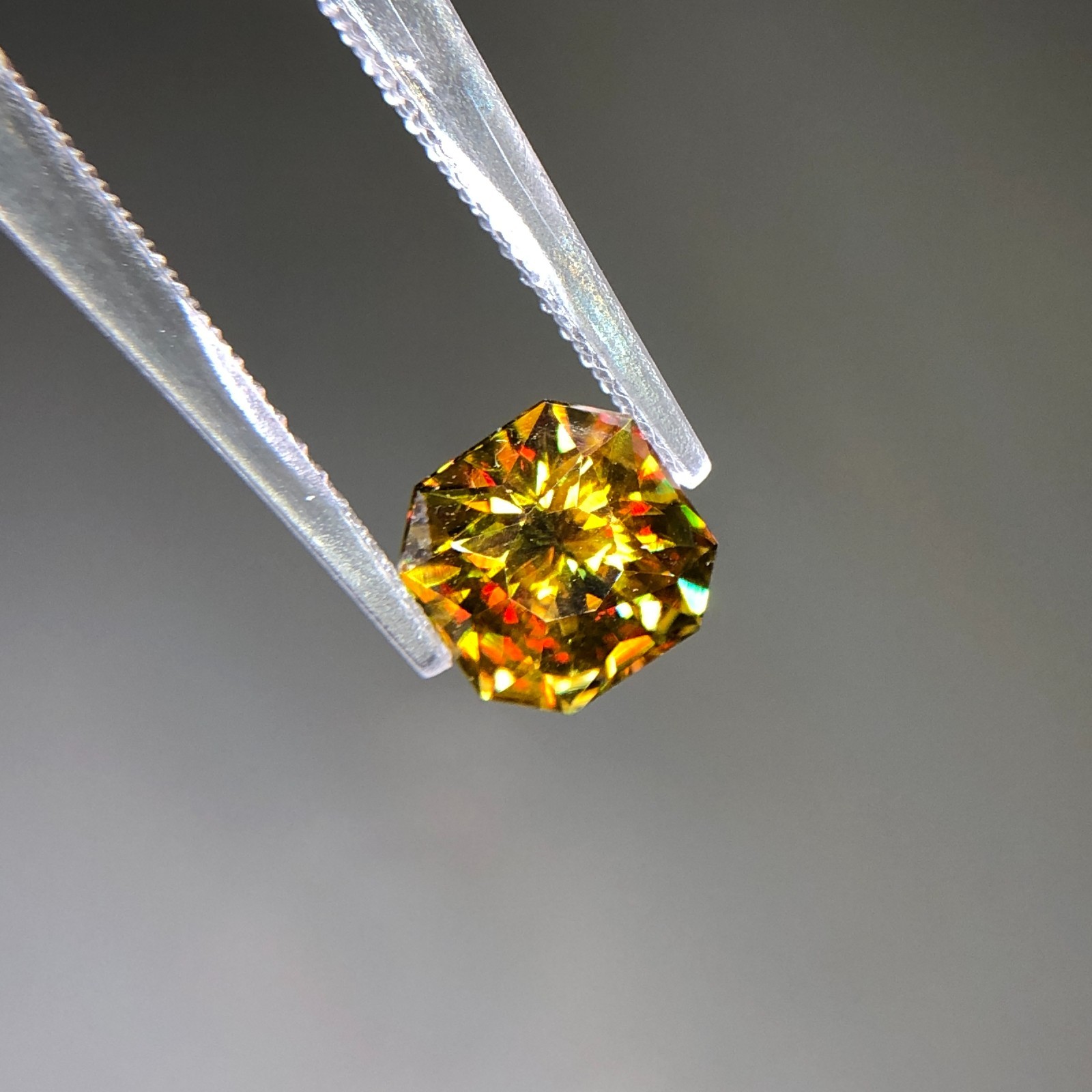 1.70 Carat Natural Full Fire Sphene Titanite | Step Cut Gemstone | For Jewelry