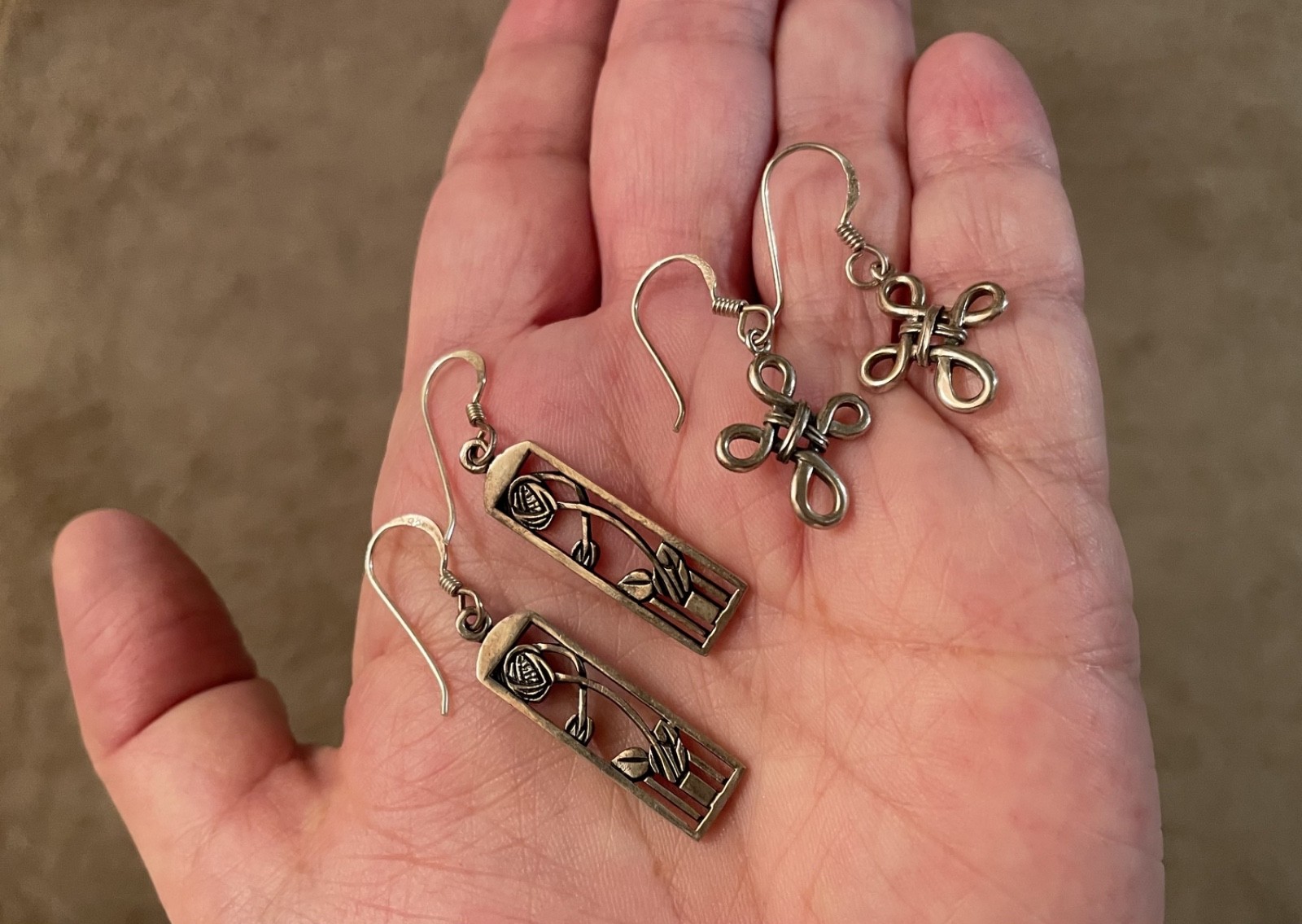 Vintage Sterling Silver 925 Jewelry Lot with Marcasite, Excellent Condition