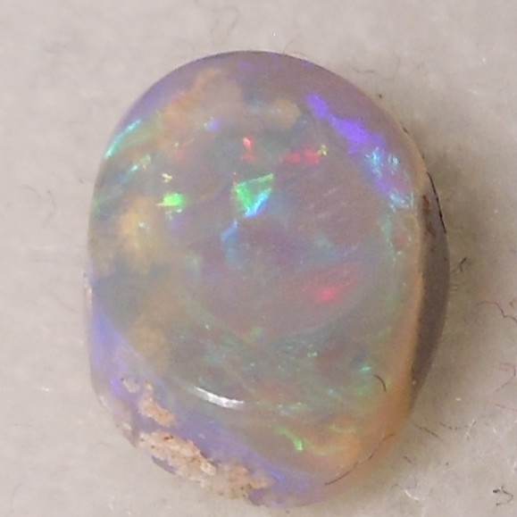 1.80ct Australian Opal 11.6x8x3mm Freeform Shape cabochon Lightning Ridge
