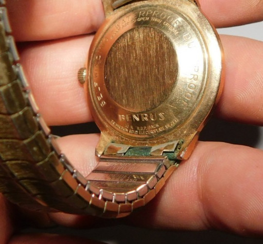 VERY NICE BENRUS MENS SELF WINDING WATCH 10 K RPG 25 JEWEL WORKS