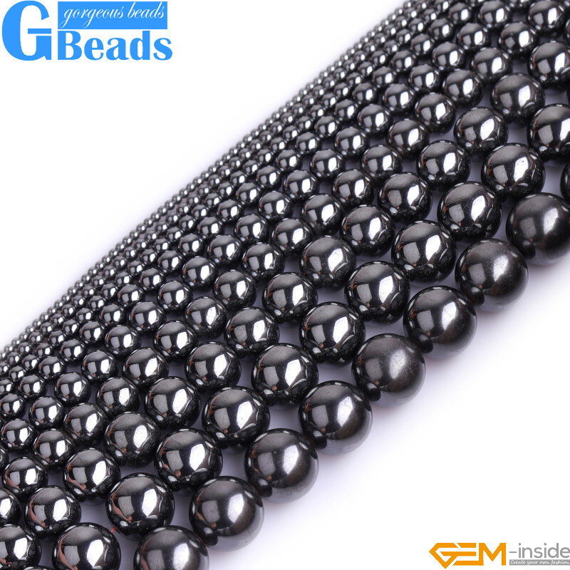 Wholesale Lot Assorted Colors Metallic Coated Reflections Hematite Round Beads