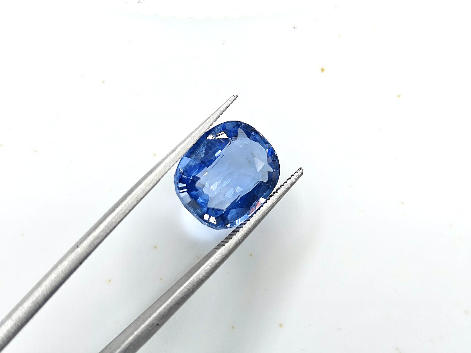 9.2 Ct Natural Blue Sapphire Cushion 12.8×10.6x6mm GCI Certified Sri Lanka