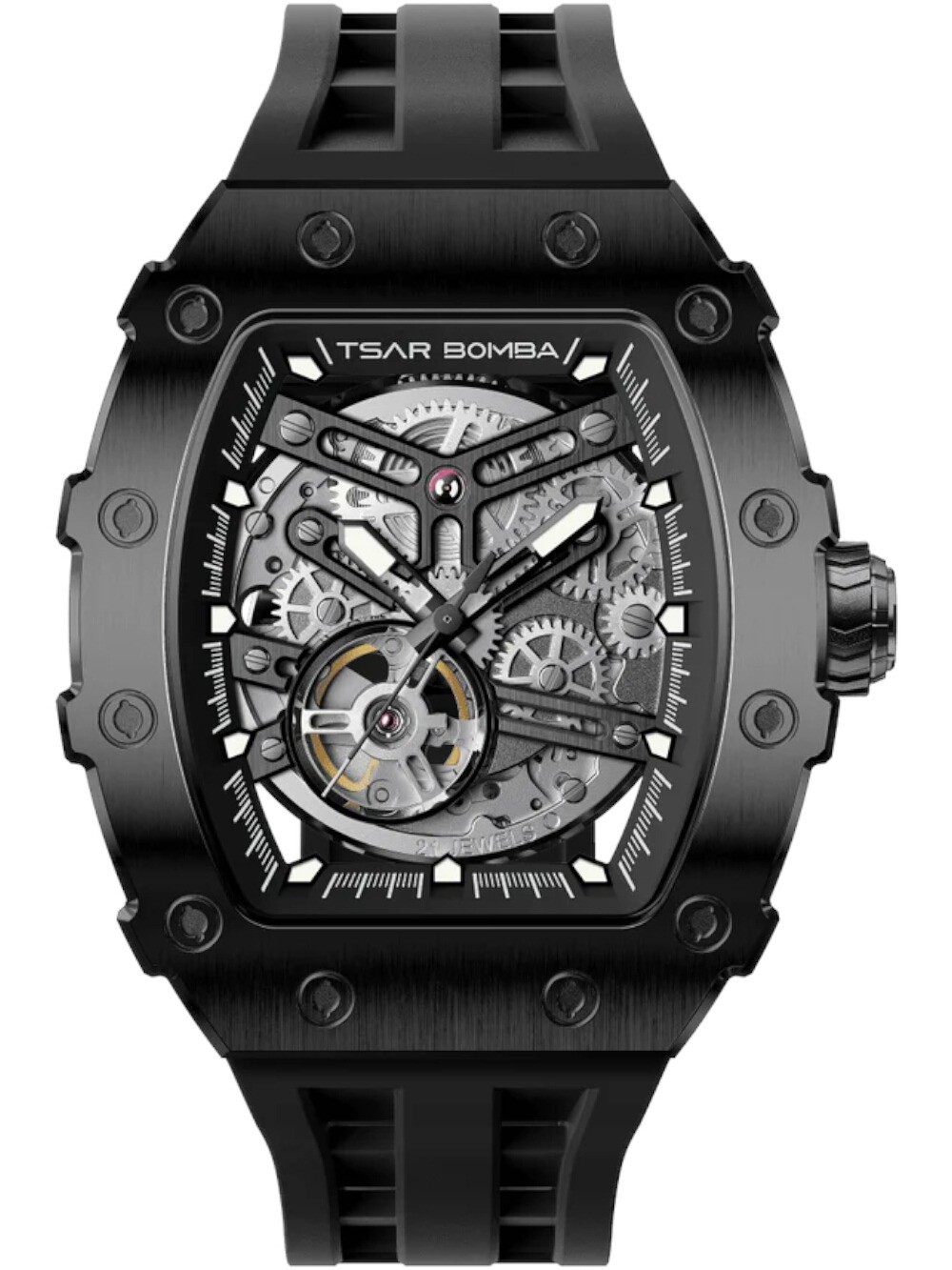 Tsar Bomba TB8208A-45 Mens Watch Elemental Automatic 43mm 5ATM