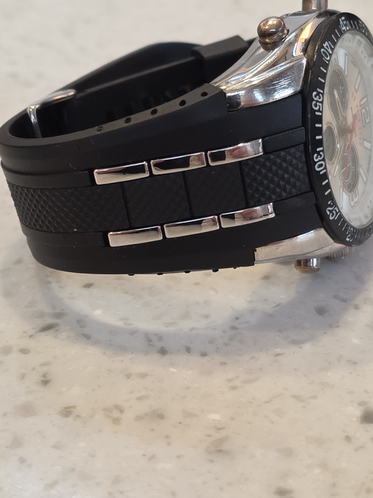 U.S. Polo Assn. Sport Men’s US9061 Sport Watch New Battery LIGHT NOT WORKING(3C)