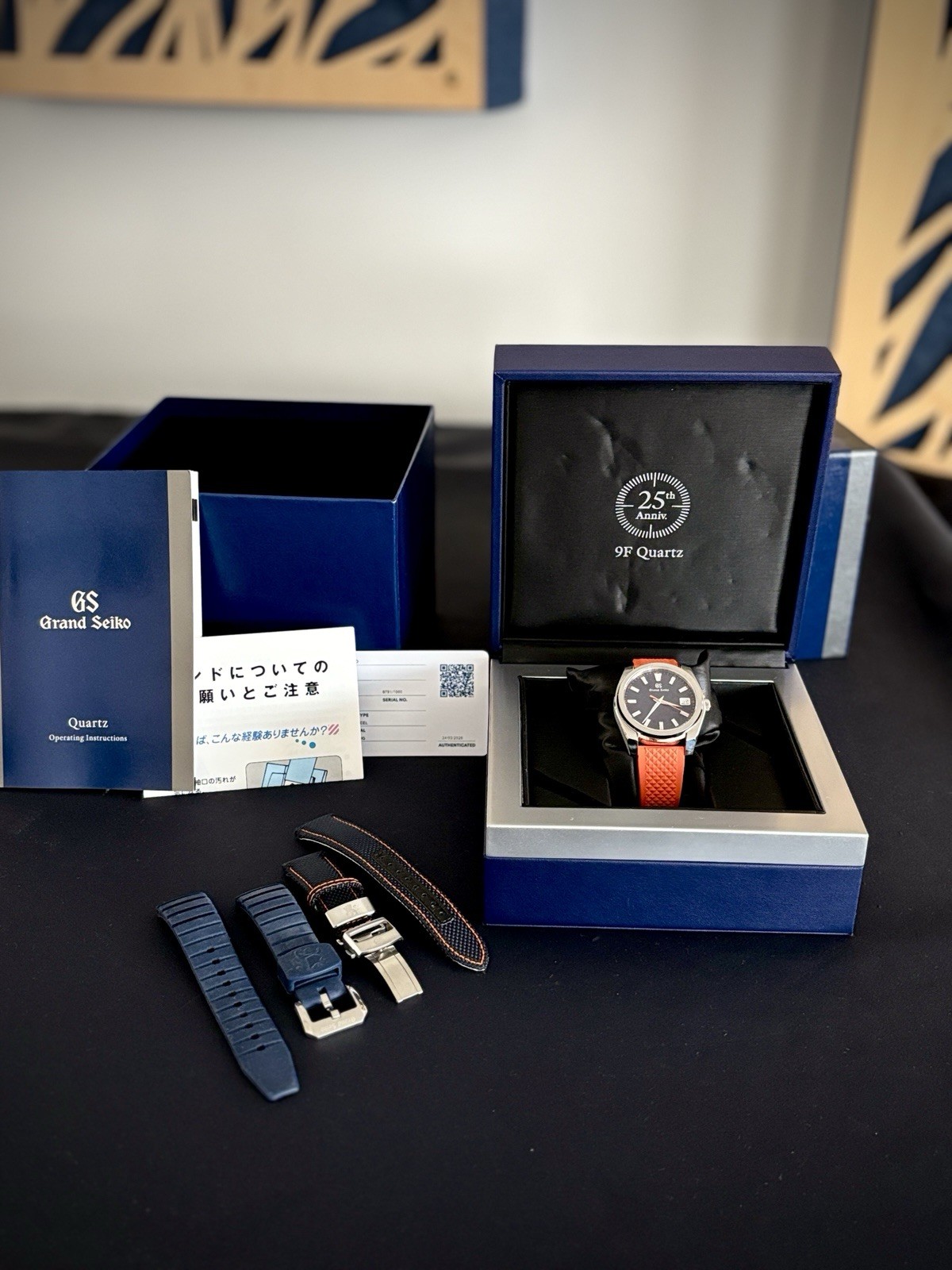 Grand Seiko Sport Blue Men’s Watch SBGV247 9F 25th Anniversary