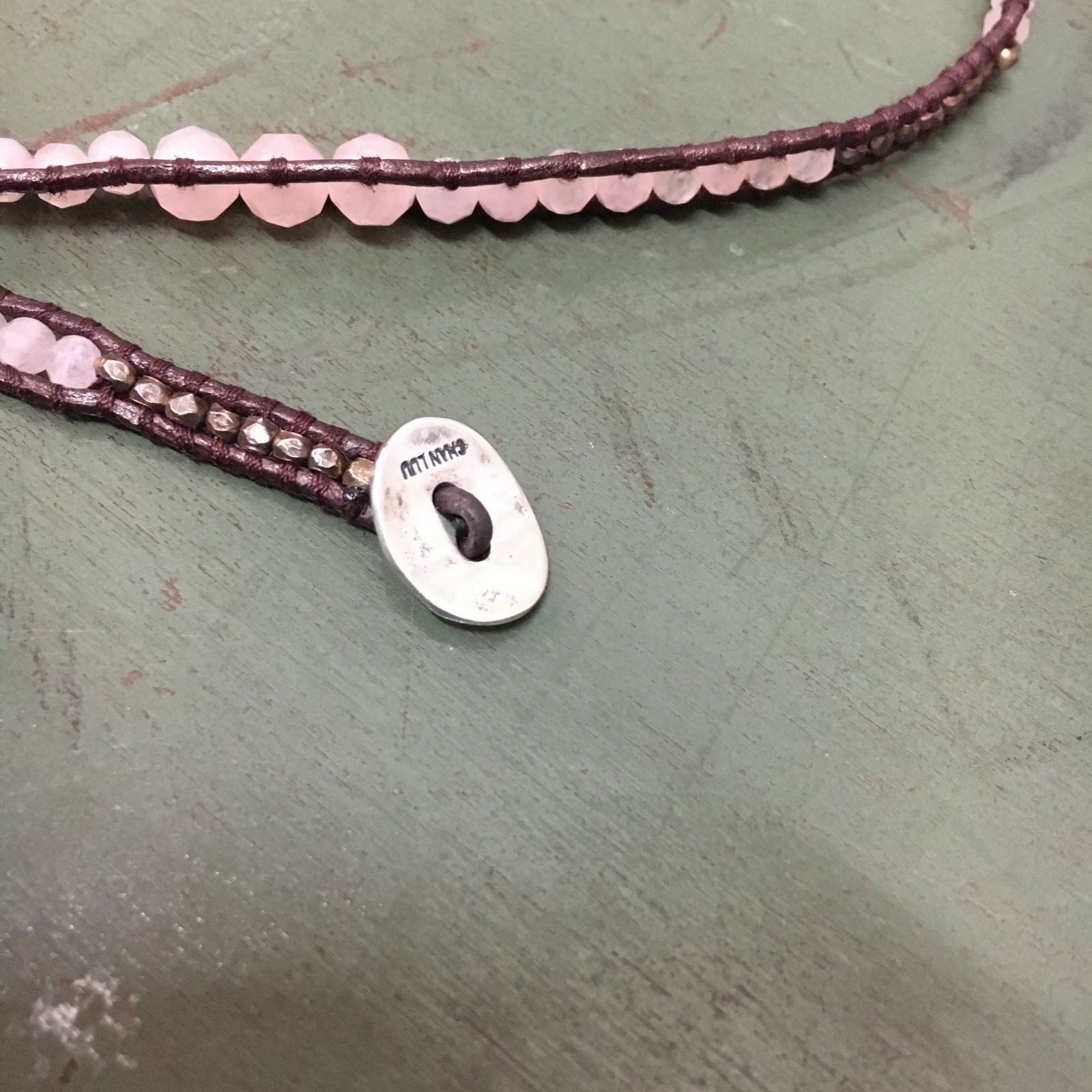 Chan Luu Used 5Row Bracelet 92cm Thin Metal Clasp Durable Accessory