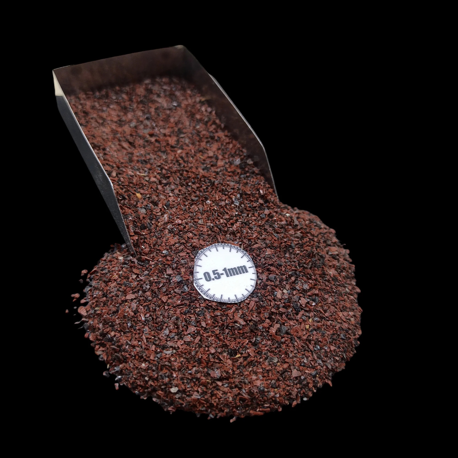Mahogany Obsidian Micro Crushed Stone 0.5-1mm for Epoxy Craft Art