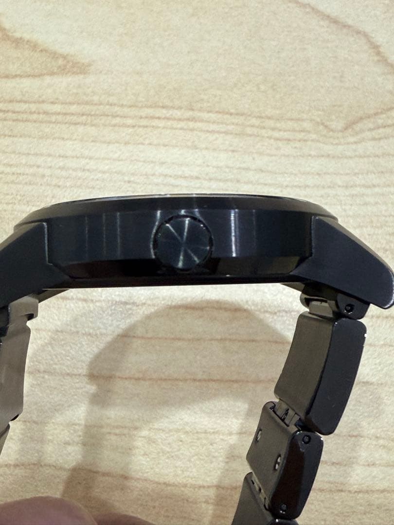 Sony Wena Beams Quartz Watch Silver Dial Black Band 目立たない傷中古