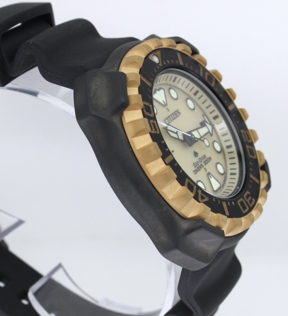 Watch CITIZEN BN0226 10P Promaster MARINE Diver GD Dial Men’s Solar Watch Workin