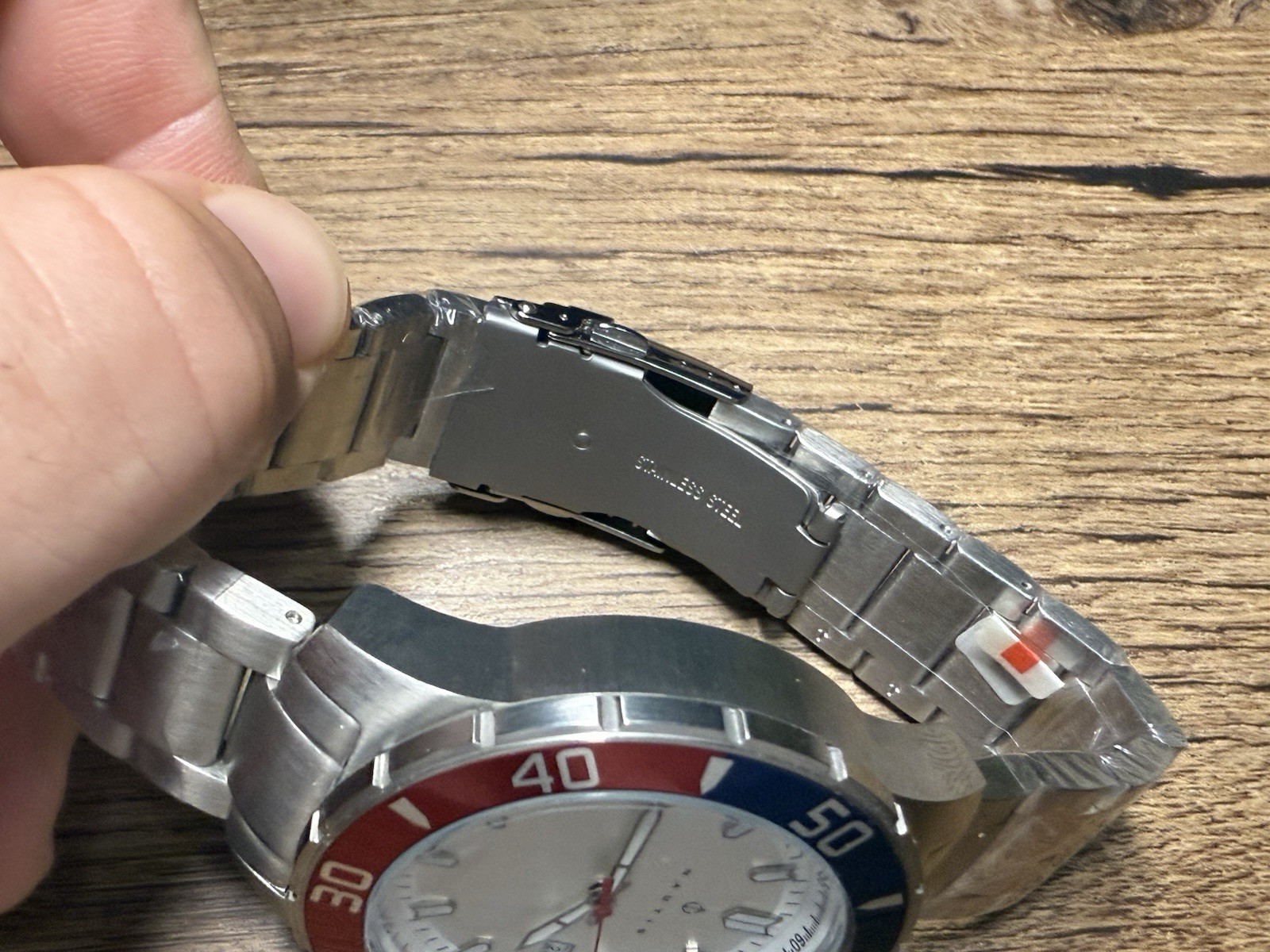 Nautis Admiralty Pro 200 4th of July Pepsi Blue Red Bezel White Dial 45mm UNWORN