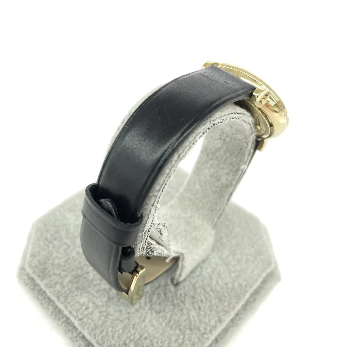 MARC JACOBS Roxy Watch Good Condition Quartz SS Leather MJ1537 Gold Color Black
