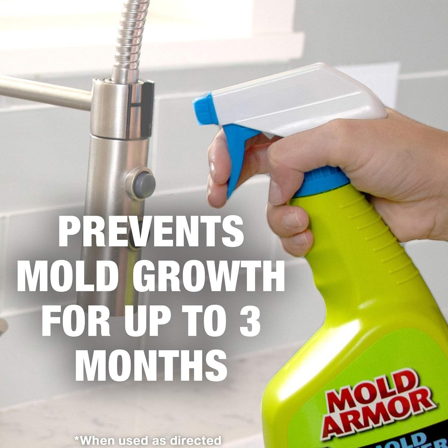 Eco-Friendly Mold Blocker, 32 oz Spray – Antimicrobial for Indoor & Outdoor Use