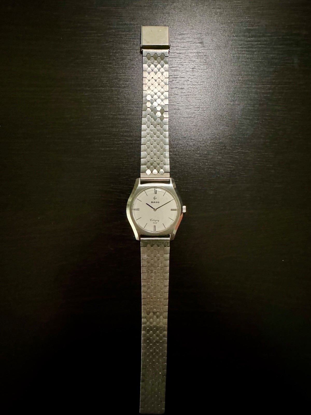 Vintage 70s Rado Cologny 705 Watch Peseux/ETA 7001 Manual Overhauled