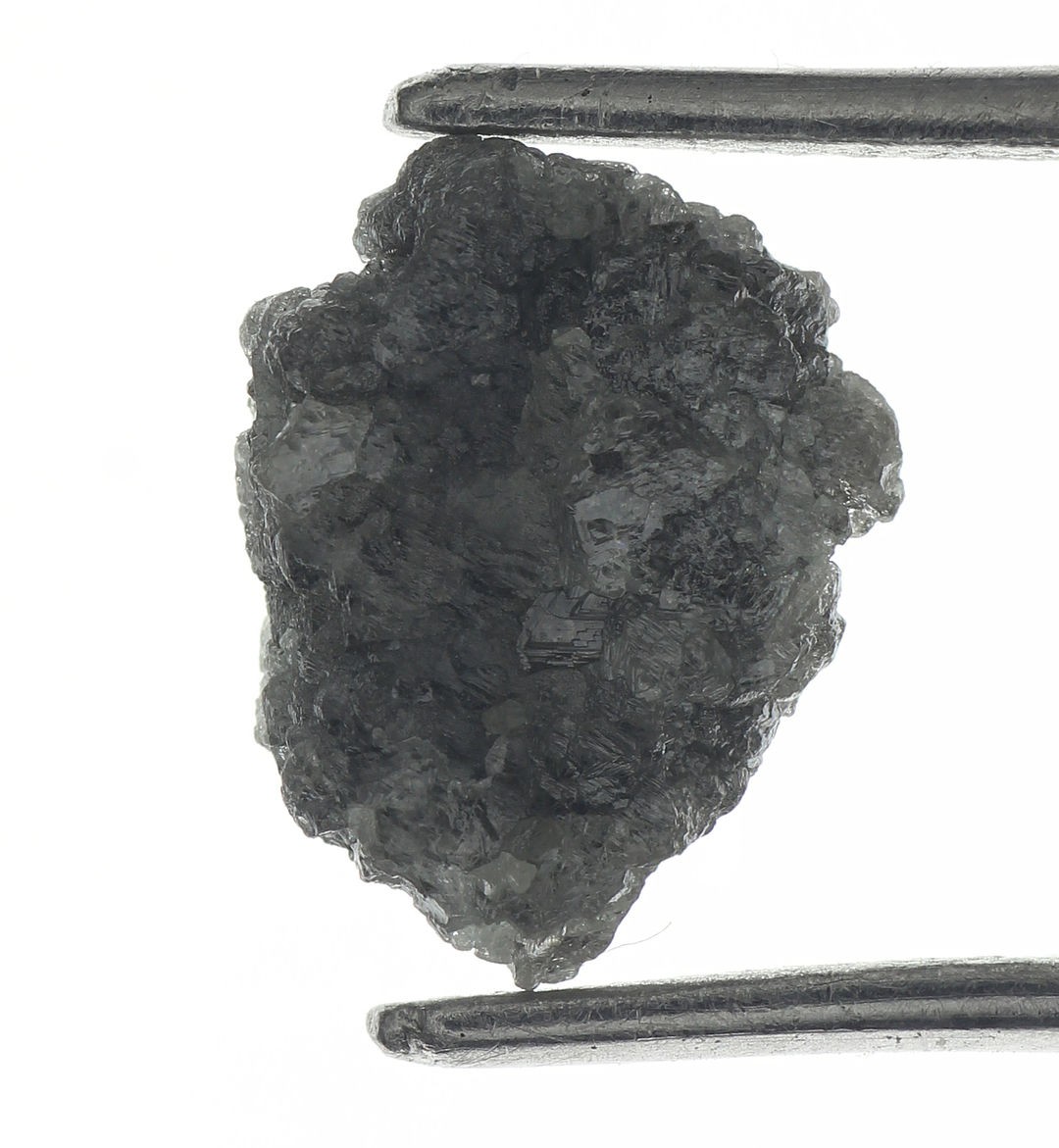 Raw Loose Natural Grey 10.32×8.86×3.81MM 2.6 Carat Rough Diamond