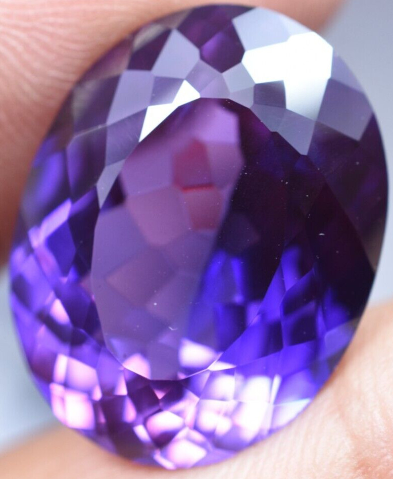 Natural 24.70 Ct Boysenberry Sapphire GGL Certified fabulous Loose Gemstone
