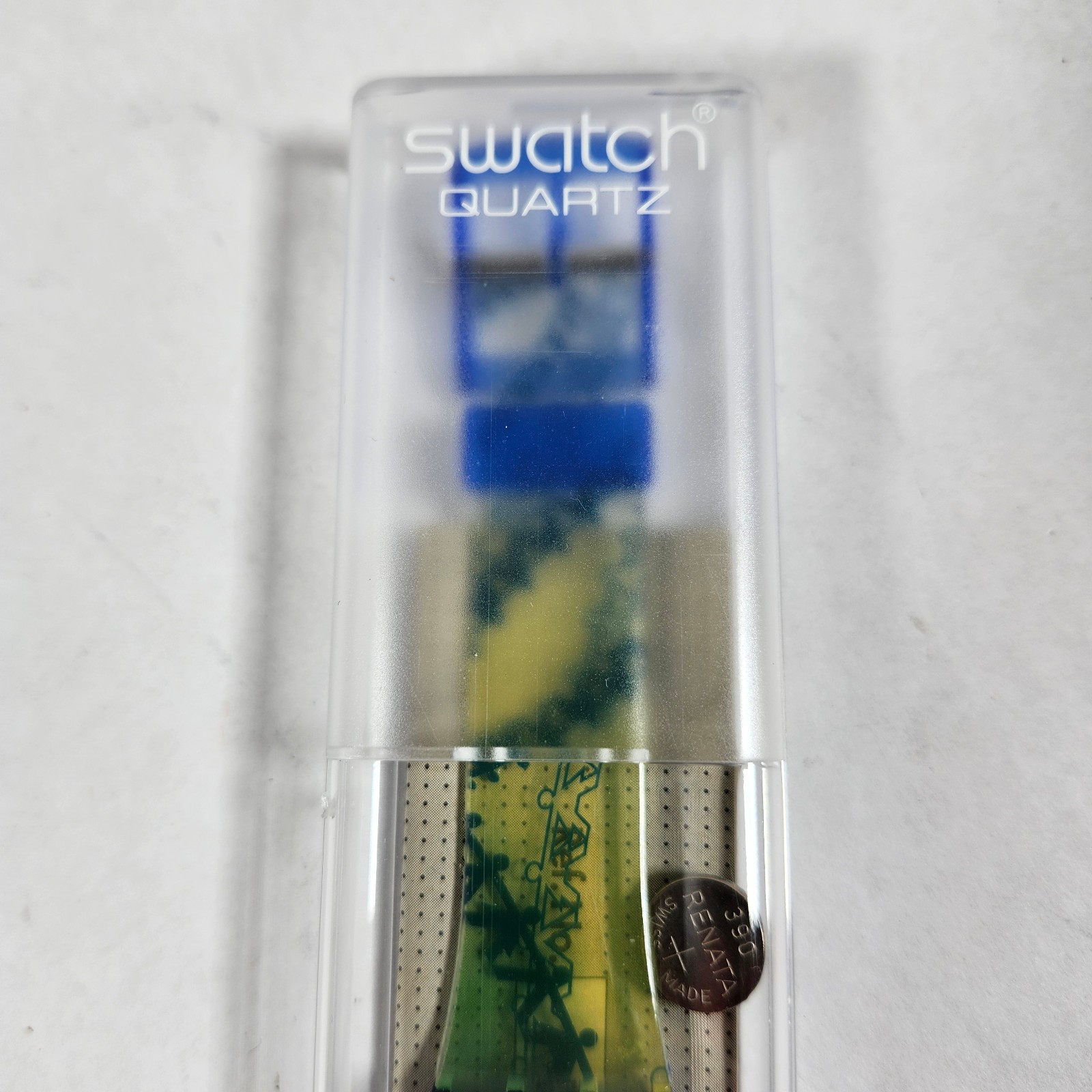 Vintage Swatch Watch Rund Und Die Uhr GZ153 with Case & Paperwork 1997 NOS NEW