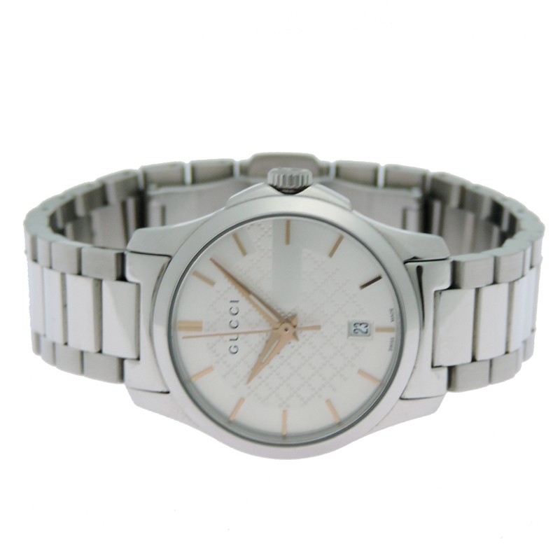 Gucci G Timeless YA126523 Quartz 27mm Stainless Steel Women’s Watch