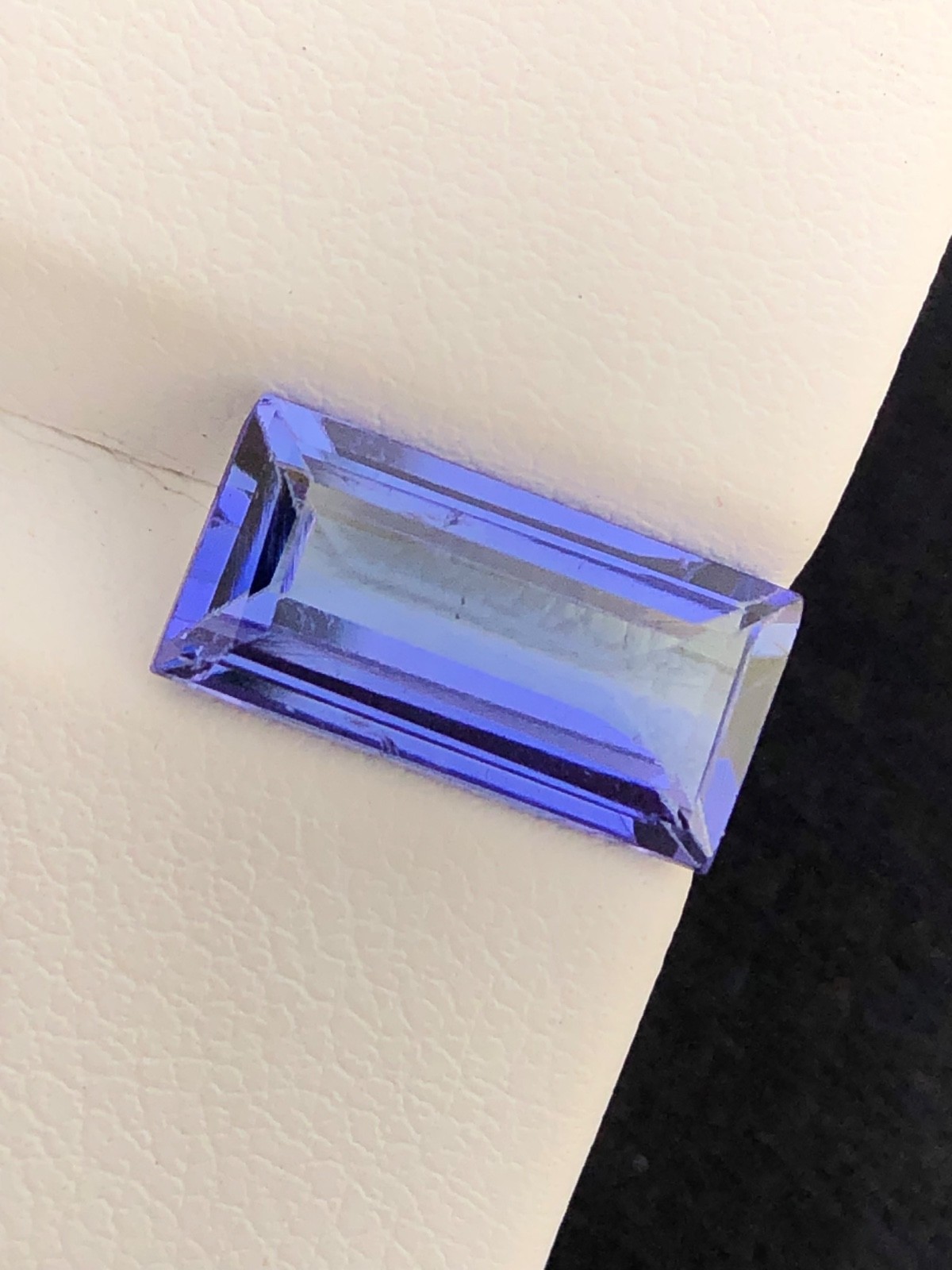 2.80 CT Blue Green Color Tanzanite Bagguette, 12×6 MM Loose Faceted Gemstone