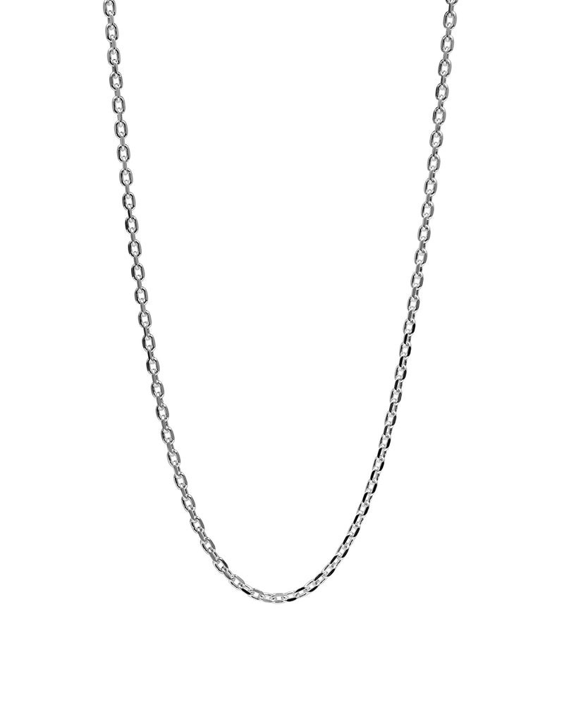 Solid Italian .925 Sterling Silver Diamond Cut Anchor Chain PLUX 22″ 3.1mm 9.51g
