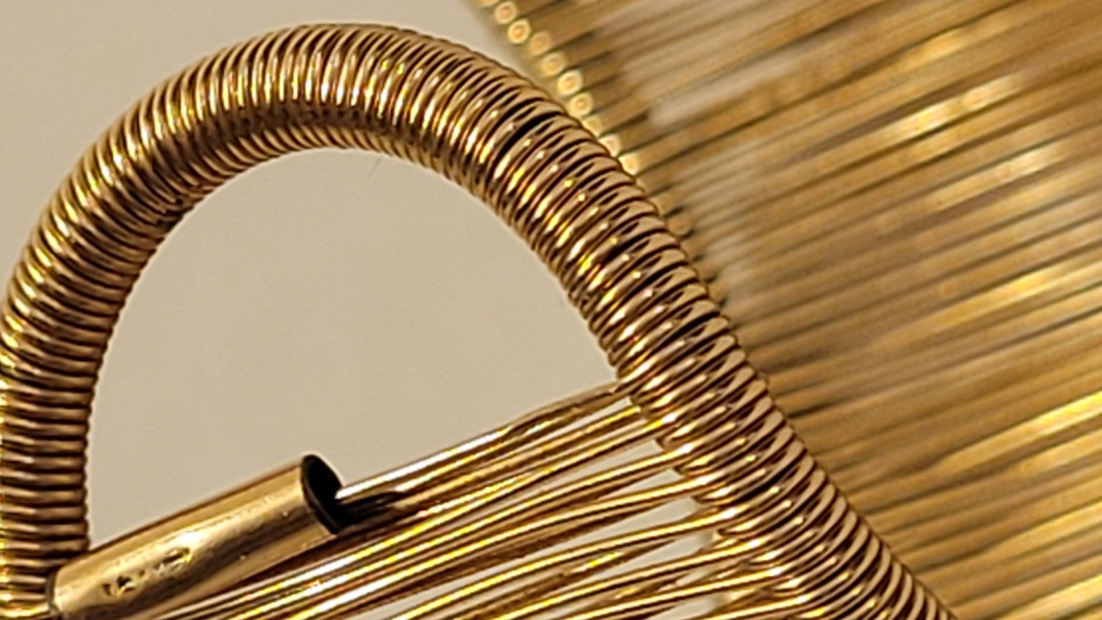 Tana Acton Cuff Bracelet 12k Gold Filled Wave Shape, Hand Crafted Adjustable