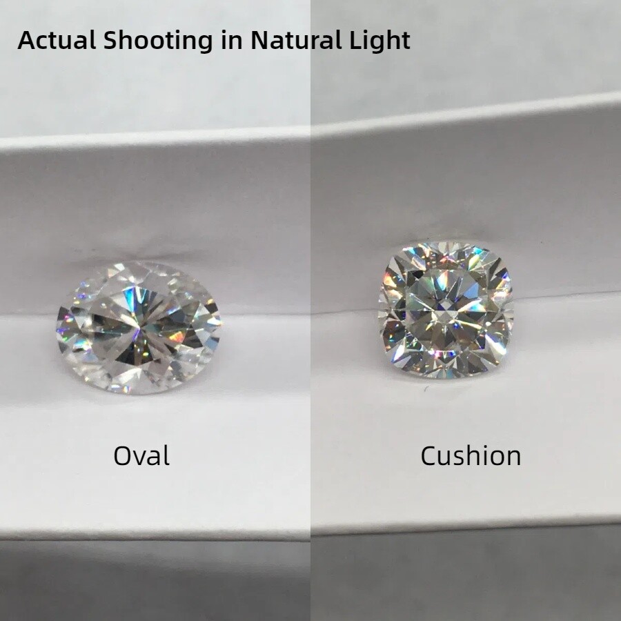 High Quality 0.3-10ct D Color VVS1 GRA Certified Multi-shape Moissanite Loose