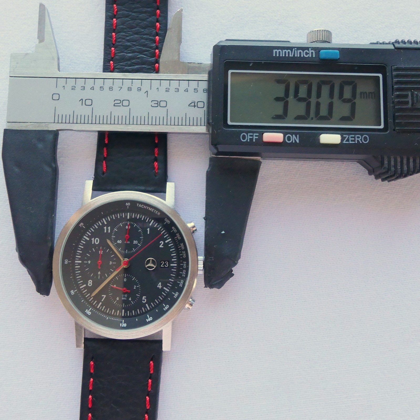 Mercedes Benz Motorsport AMG Racing Classic Sport Accessory Chronograph Watch