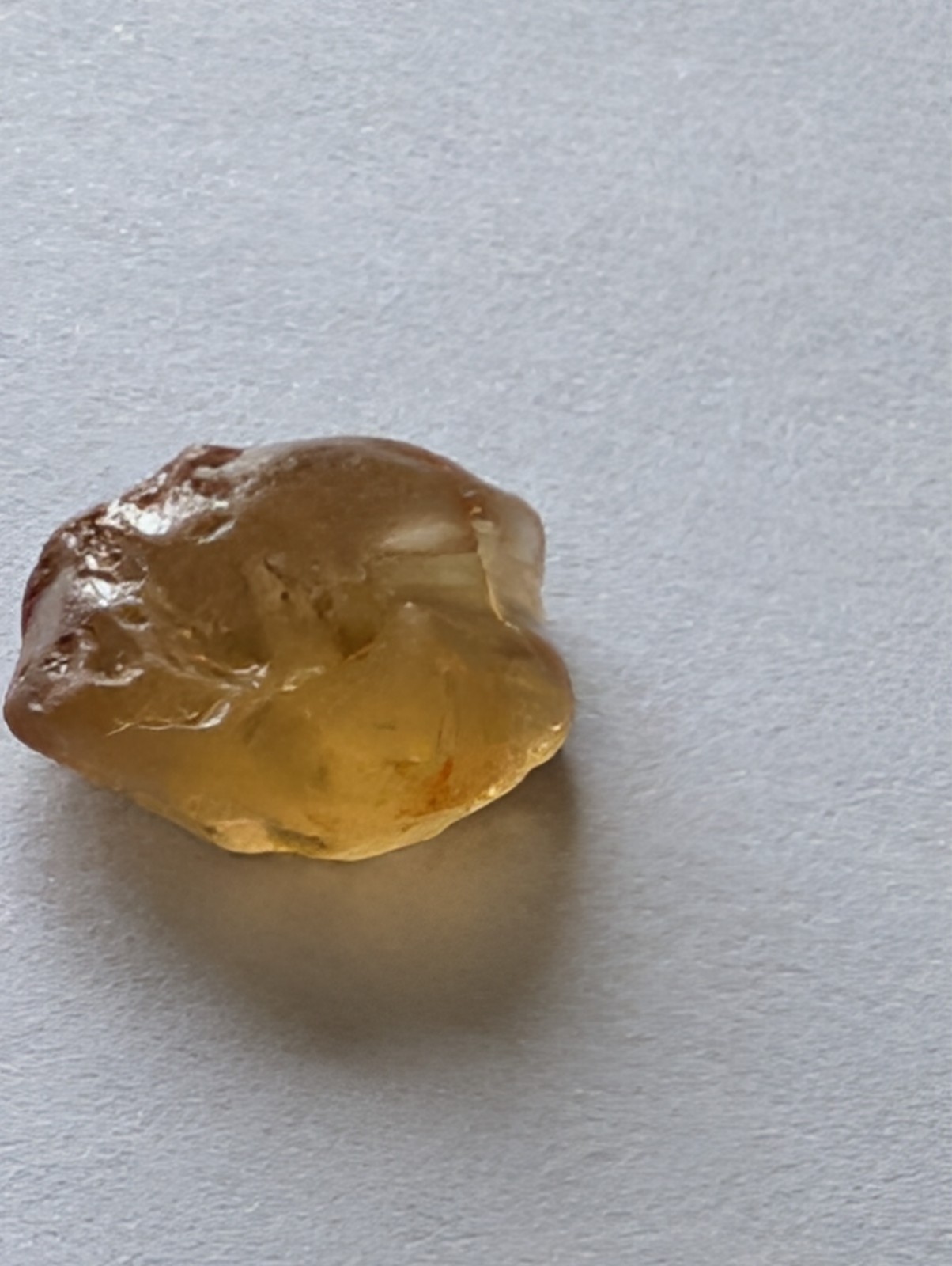 USA seller 7.36 Zircon IF flawless facet rough gemstone specimen