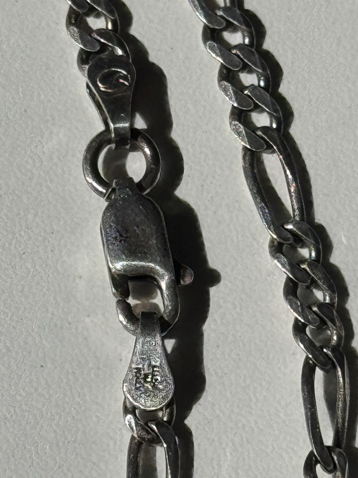 William Henry Cristobal Skull Sterling Silver Pendant Necklace/Chain Italy #11