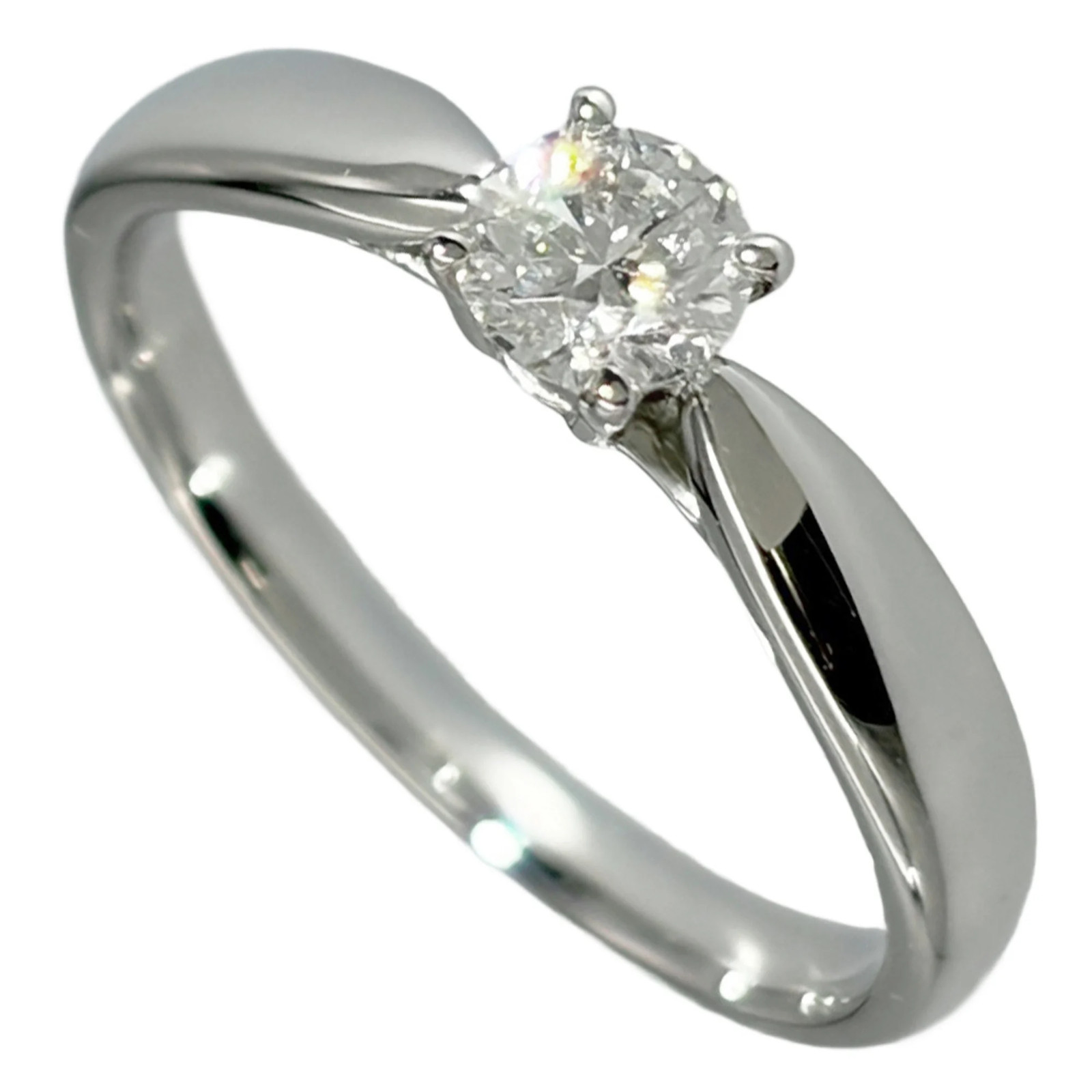 Tiffany & Co. Harmony Solitaire Ring, Diamond 0.27ct, Approx. 3.2g… GZl1j9qq