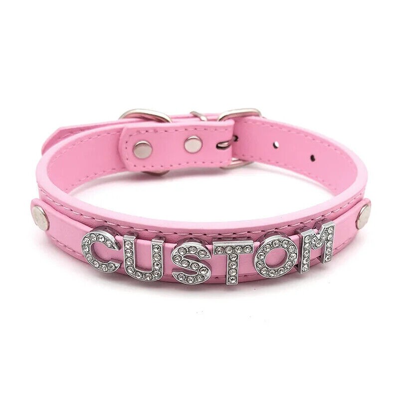 Custom Name Letters Choker Collar Necklaces Personalized Attractive Gorgeous N6
