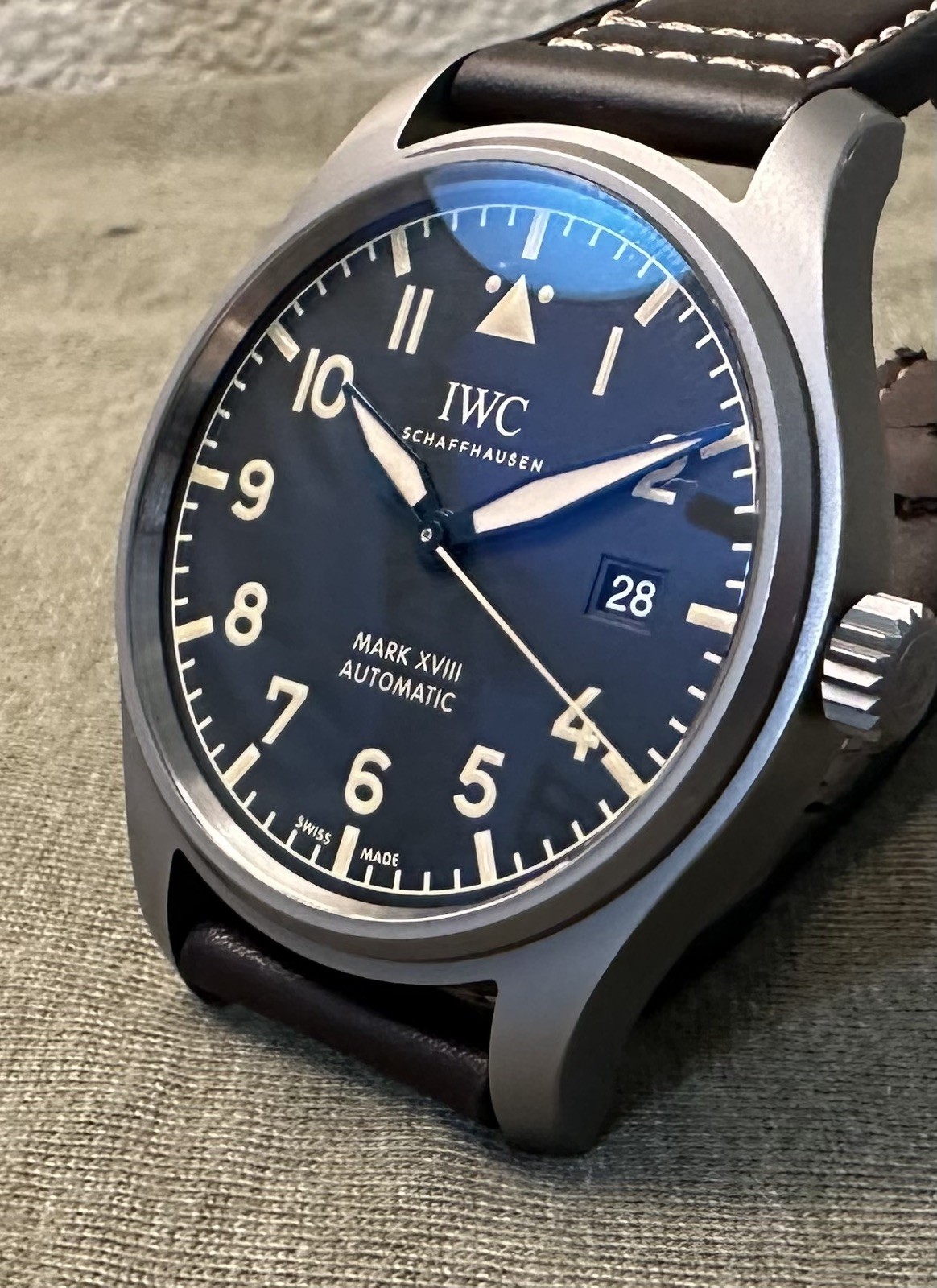 IWC Mark XVIII Heritage, Full Set + Extra Strap & Active Warranty