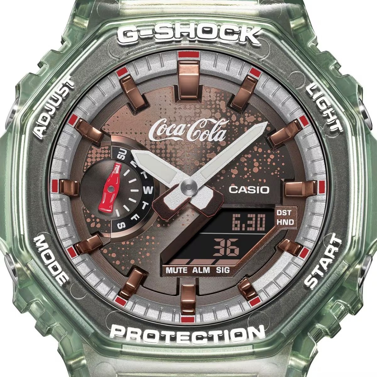 G-Shock x Coca-Cola 140th GA-2100CC-3AJR Green Bottle Glass Design NEW 2026 PSL