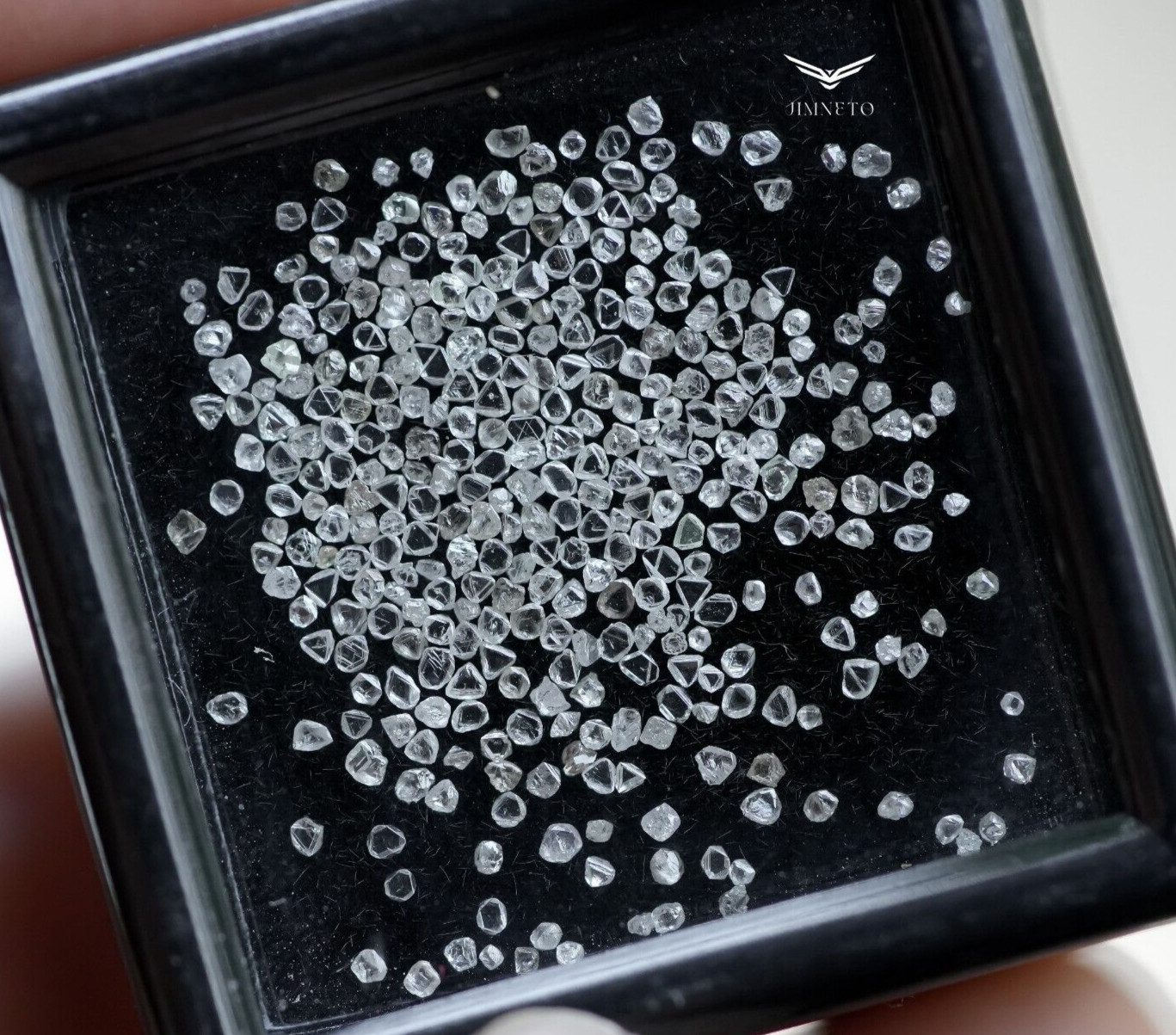 290 Pcs 1.00 Carat White Tiny Rough Diamond Small Raw Loose Diamonds