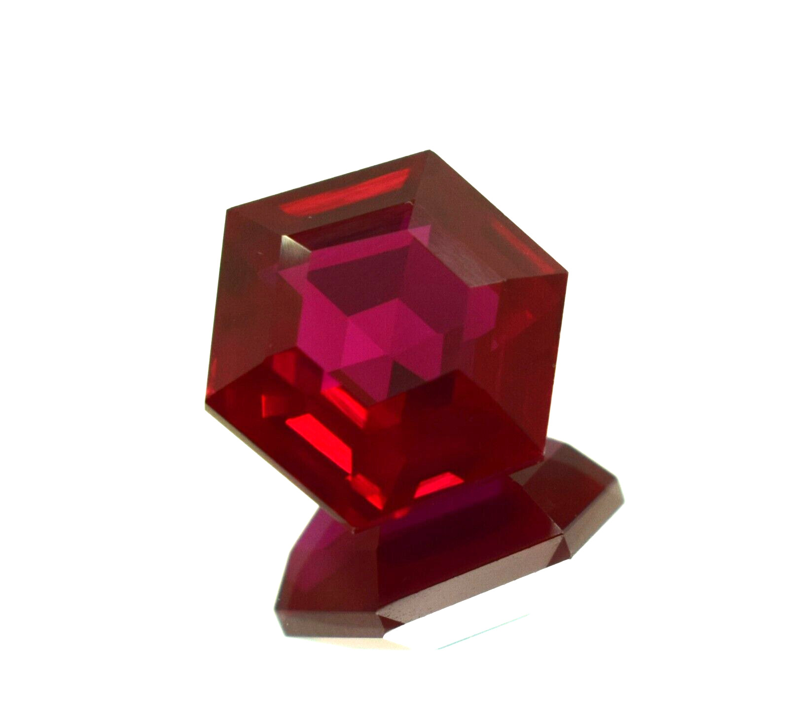 Affordable & Stunning Hexagon Cut 9.55 CT Vibrant Red Ruby Loose Gemstone