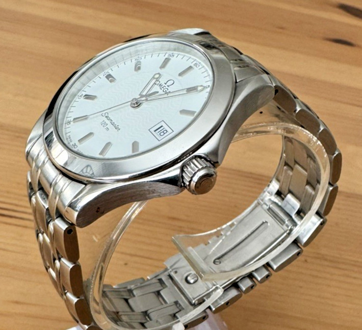 Omega Seamaster 120 36mm White Dial Stainless Steel Quartz 2511.21.00 Watch
