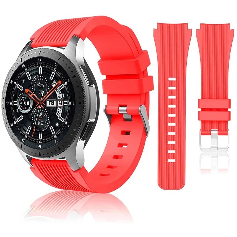 Silicone Watch Band Strap for Garmin Vivoactive 3/5 Forerunner 245 645 Music