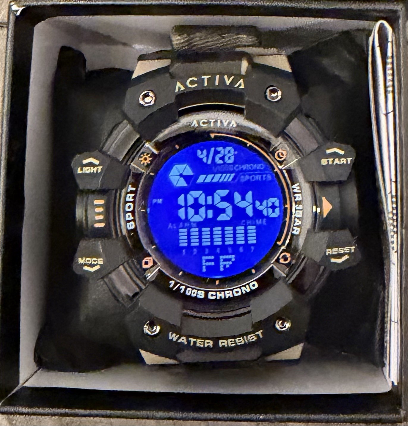 Activa Armour X Invicta Digital Watch 50mm Camouflage Khaki (ACW8050MC-001)