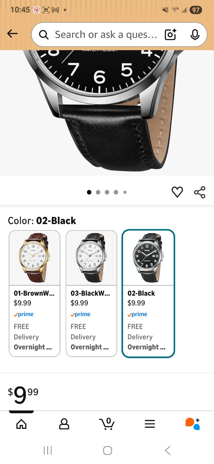 Kakabi – Watch for Men, Fashion Minimalist Wrist Watch Waterproof Quartz Analog
