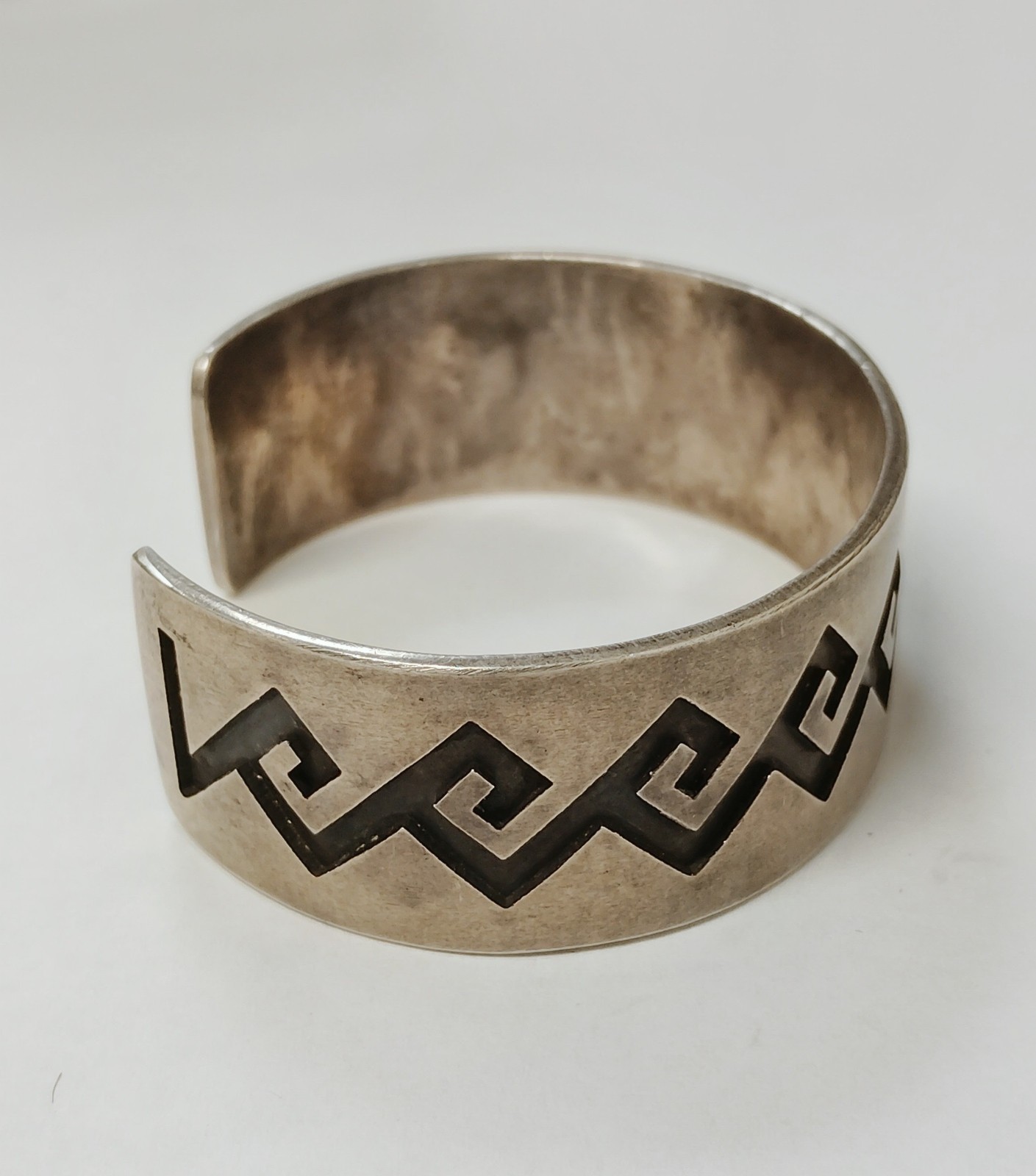 Navative American Style Cuff Bracelet. 35 Grams